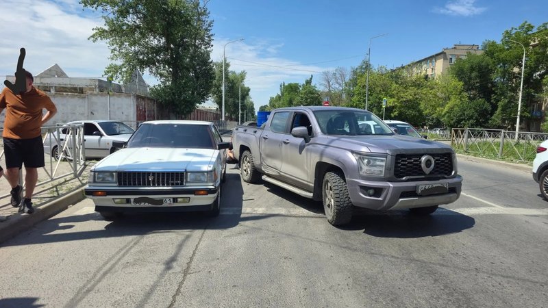 Поворот с Кривошлыкова на Баклановский
