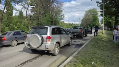 Хуже всех сегодня пришлось этому Фокусу на Машиностроителей