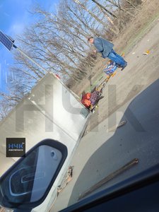 ⚡Только что на въезде в Новочеркасск на затяжном повороте не справился с управлением водитель...