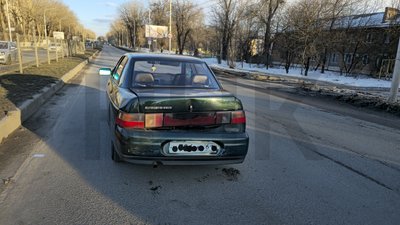 Небольшая авария произошла сегодня на проспекте Баклановском в районе стадиона — фото 2