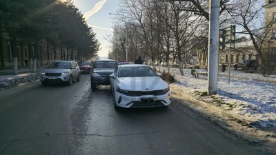 Водители Киа и Нивы Тревел решили проверить эффективность тормозов и прочность конструкции своих...