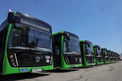 Ростову купили 90 новых автобусов