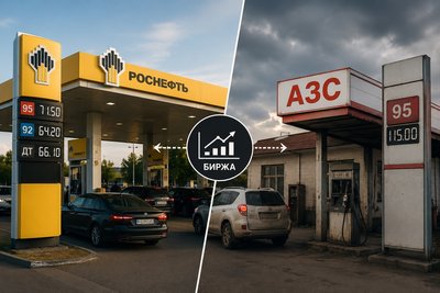 Биржа показывает одну цену, а на некоторых АЗС бензин уже по 120 рублей