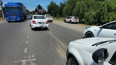 ДТП в Новочеркасске на пересечении улиц Харьковской и Войкова — фото 6