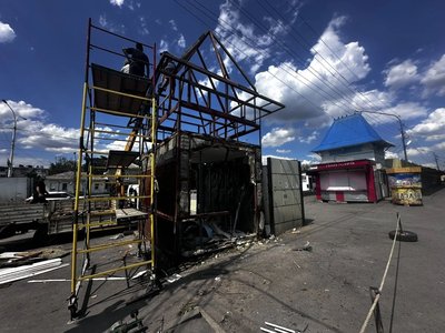 В Новочеркасске начался первый этап реконструкции входной группы Азовского рынка — фото 3