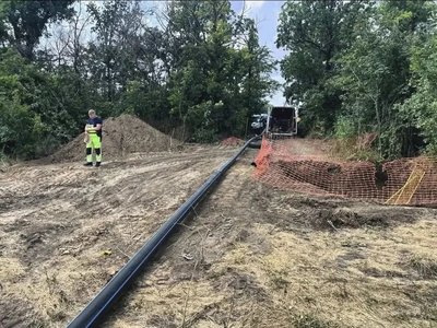 В микрорайоне Ключевом началась реконструкция водопроводных сетей