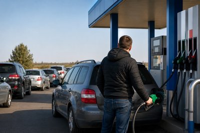 Россияне массово едут за бензином в Казахстан: разница в цене достигает почти двух раз