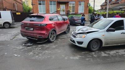 ДТП на Просвещения