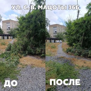 Депутат городской Думы Новочеркасска Алёна Колесникова организовала уборку последствий непогоды — фото 8