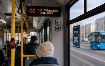 🚍 В автобусах теперь обязаны объявлять остановки