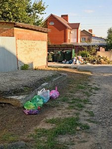 Донести тяжёлые мусорные пакеты до места назначения по силам далеко не каждому в нашем городе