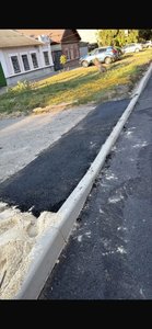 На улице Народной приступили к устранению последствий ремонта дороги о которых мы писали ранее — фото 2