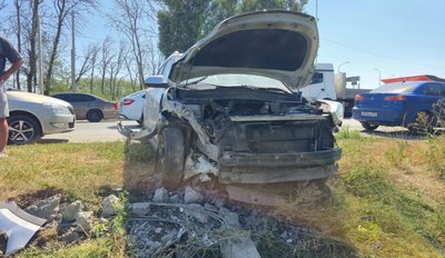 На выезде из Новочеркасска в сторону Ростова произошло ДТП с участием автомобилей Hyundai и Kia — фото 8
