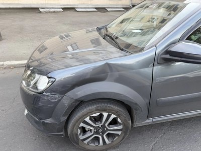 Сегодня  произошло ДТП на съезде с Троицкой на проспект Ермака — фото 3