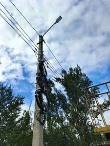 В Новочеркасске продолжается восстановление уличного освещения — фото 2