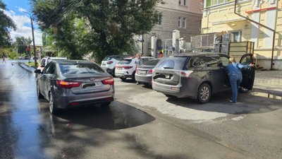 ДТП произошло в районе дома №108 на улице Просвещения в Новочеркасске