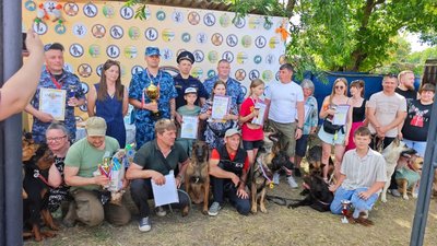 🐾 Весёлые старты в честь 117‑летия кинологической службы: итоги соревнований! 🐾