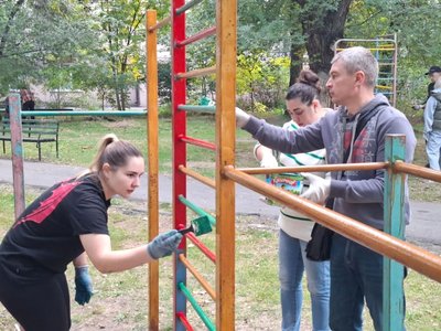 В Новочеркасске привели в порядок сквер имени Аверкиева — фото 4