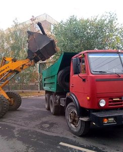 🌳 В Новочеркасске продолжают убирать спиленные ветки и остатки деревьев — фото 3
