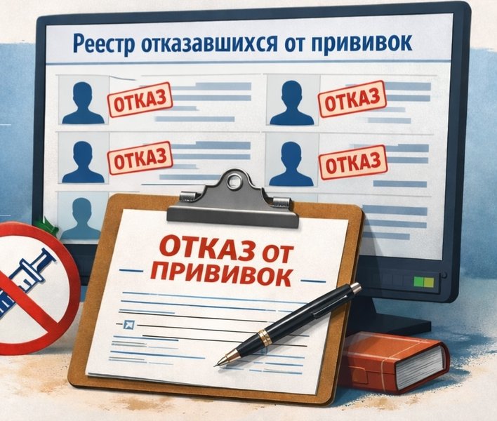 В России создадут реестр отказавшихся от прививок — фото 1