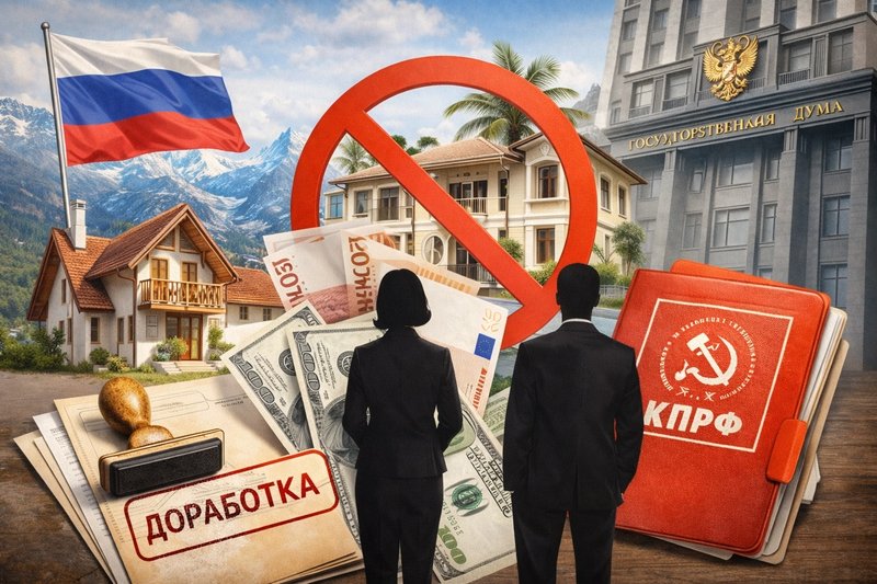 Правительство РФ отклонило законопроект, предусматривающий запрет на владение зарубежной... — фото 1
