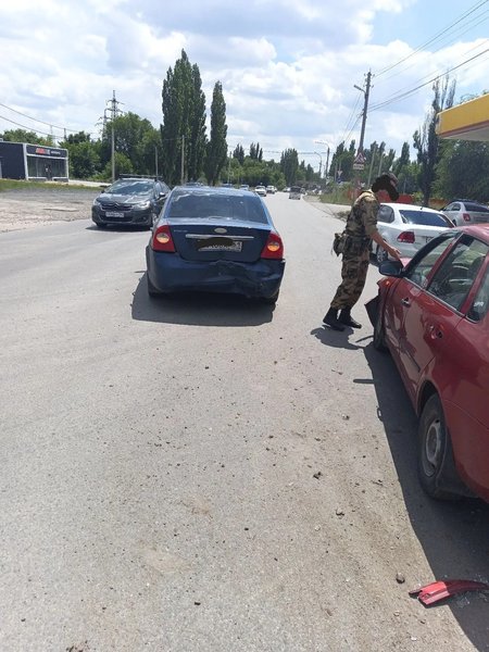 Авария в районе ш