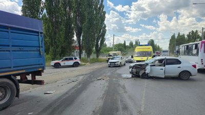 ДТП на въезде в Новочеркасск — фото 6
