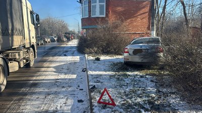 На въезде в город случилось классическое ДТП