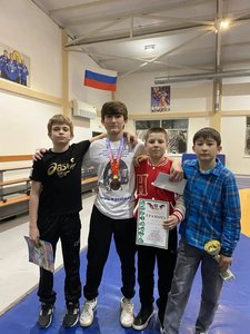 Юный борец из Новочеркасска поднялся на пьедестал Первенства области