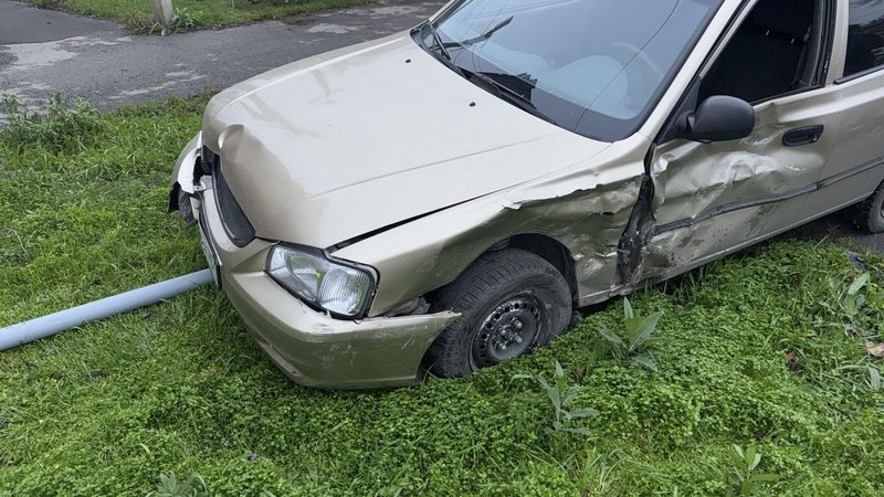 Очередная авария на пересечении Михайловской / Просвещения — фото 5