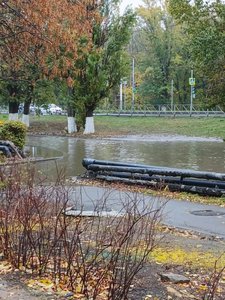 В субботу прошёл сильнейший ливень, который привёл к затоплению городских объектов