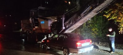 ⚡Девушка за рулём автомобиля Дэу Нексия врезалась в припаркованную прямо на дороге без освещения и...