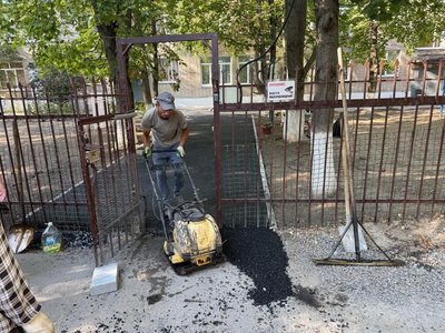 Благоустроена территория детского сада №22 в Новочеркасске
