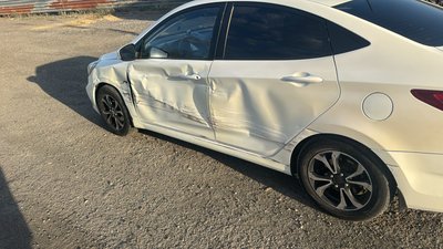 Вчера на въезде в город произошла уже стандартная (к сожалению) авария — фото 3