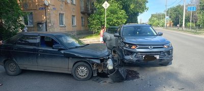 Очередное ДТП на Мацоты / Котовского