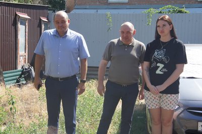 Владимир Рахнянский помог новочеркасской жительнице, пострадавшей от атаки дрона