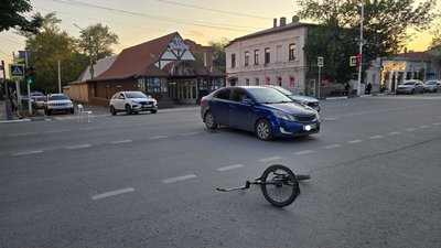 ⚡⚡ На Московской сбили ребёнка на велосипеде
