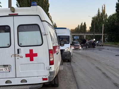 Жёсткое ДТП на Харьковском шоссе, в районе дома 19