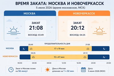 Ранний закат на юге России: как отмена летнего времени сократила возможности для активной жизни