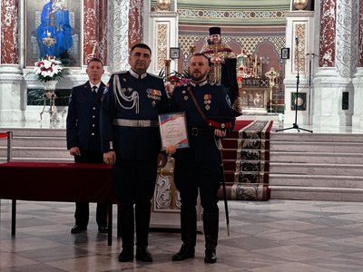 Новочеркасск торжественно встретил казаков-участников парада Победы — фото 7