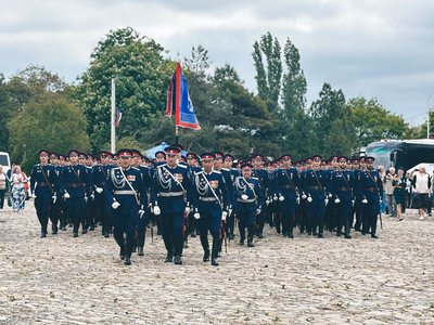 Новочеркасск торжественно встретил казаков-участников парада Победы — фото 10