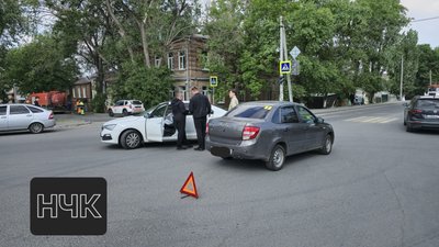 Авария на перекрестке Пушкинской и Комитетской: водитель Lada Granta не уступил дорогу — фото 2