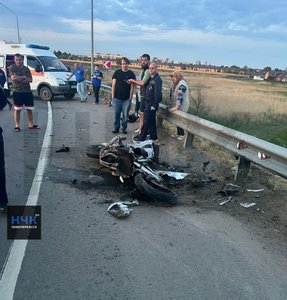 Трагическое ДТП под Азовом: мотоциклист погиб, пассажирка в больнице