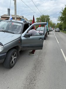 Очевидцы сообщают об инциденте, который произошёл сегодня с участниками автопробега в честь Дня...