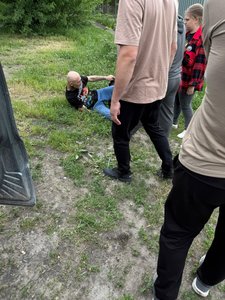 Очевидцы сообщают об инциденте, который произошёл сегодня с участниками автопробега в честь Дня... — фото 2