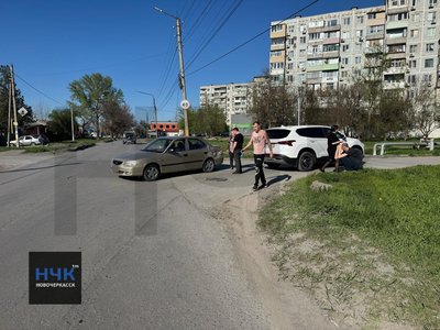 Водитель Акцента не пропустил Сантафе на ул — фото 3