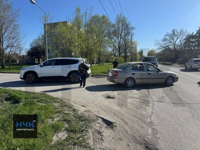 Водитель Акцента не пропустил Сантафе на ул — фото 4