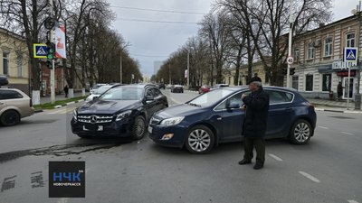 Вчерашнее ДТП на Московской / Дубовского