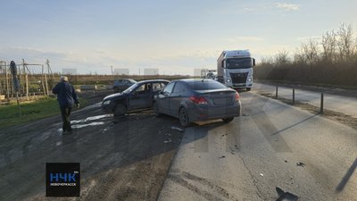 Съезд с трассы в сторону Новочеркасска