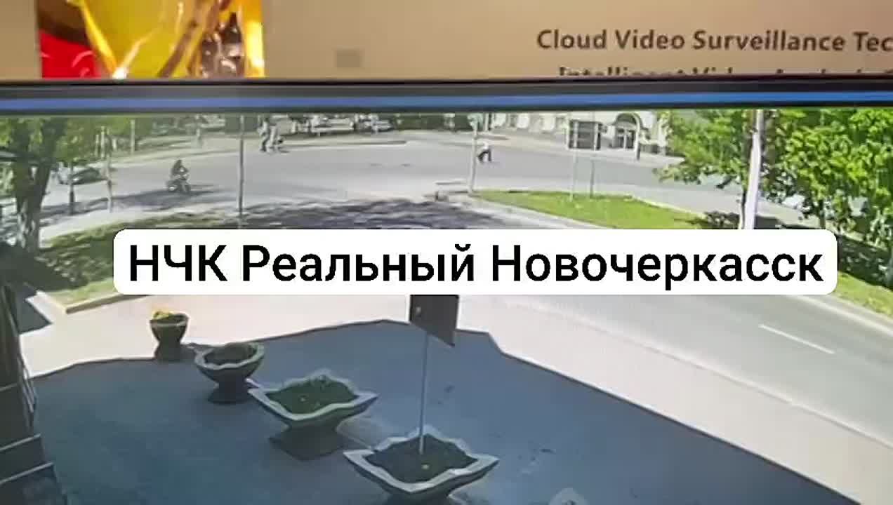 Видео момента дтп на Ермака